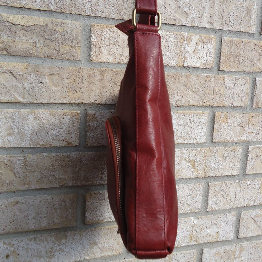 ESTALON genuine leather crossbody bag. - Picture 6 of 16